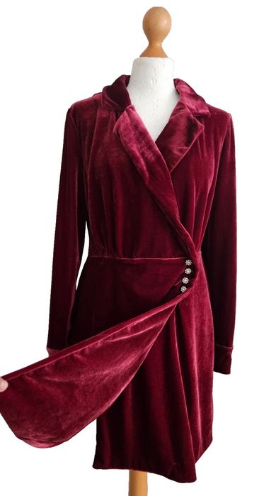 Велюрова сукня 16р, 300грн