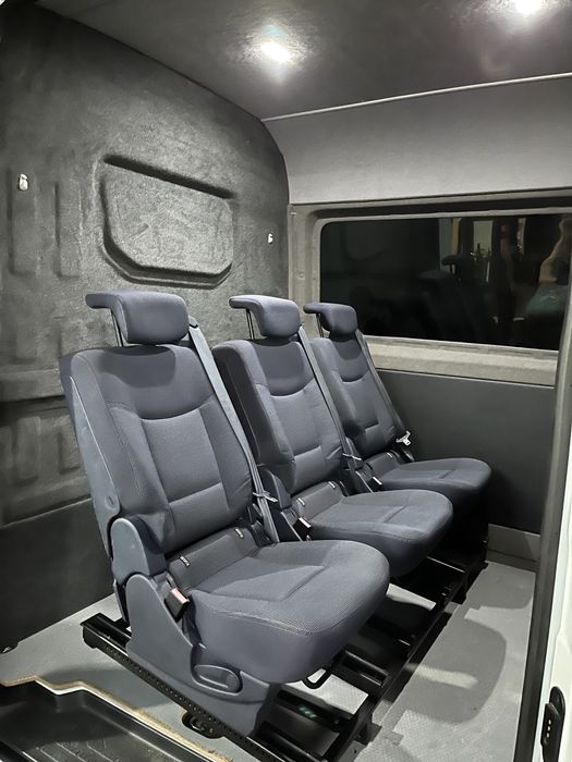 Переоборудование микроавтобусов, обшивка бусов, перетяжка сидений