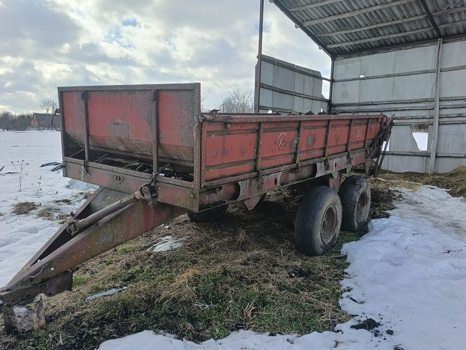 Розкидач органічних добрив Гноєрозкидач