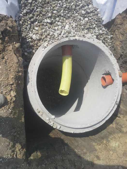 Drenaż odprowadzenie deszczówki odwodnienie prace ziemne trawniki