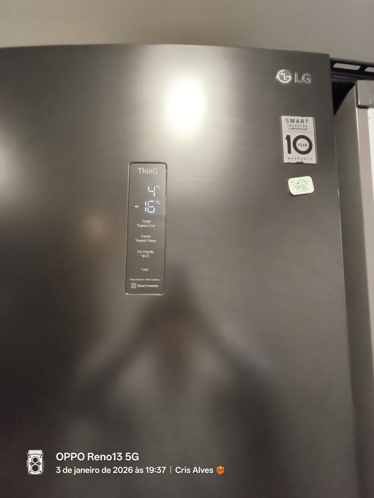 Frigoríficos LG inverter 384L. vendo separadamente! Preto fosco ou ino