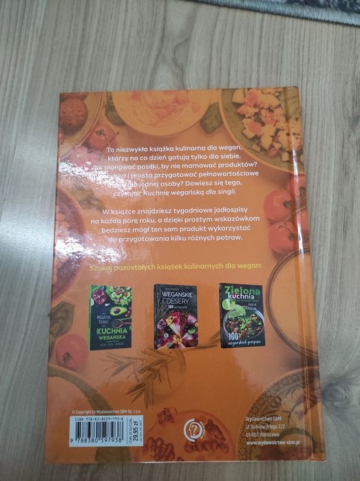 Kuchnia wegańska dla singli Marta Krawczyk
