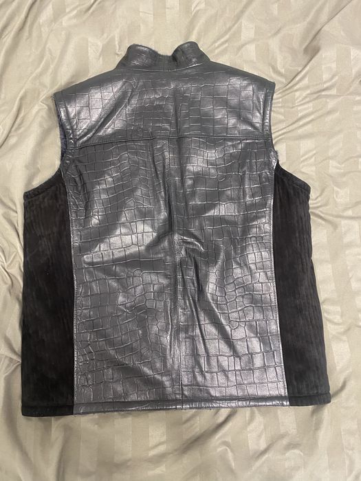 Желетка шкіряна Чоловіча