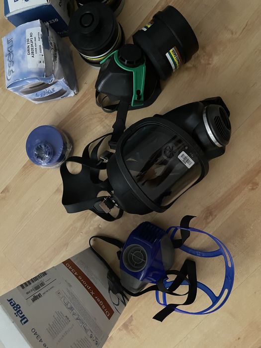 Maska gazowa filtr nowe