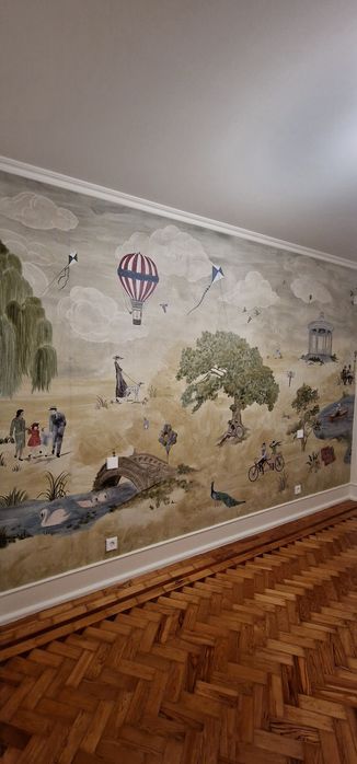 PROMOÇÃO Aplicação de papel de parede