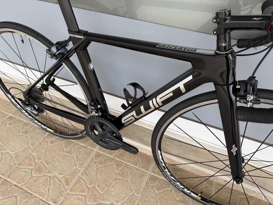 Bicicleta de estrada em carbono - XXS - Bem equipada