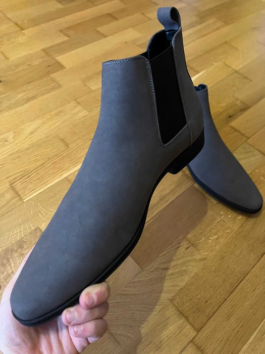 ASOS Design szare sztyblety męskie