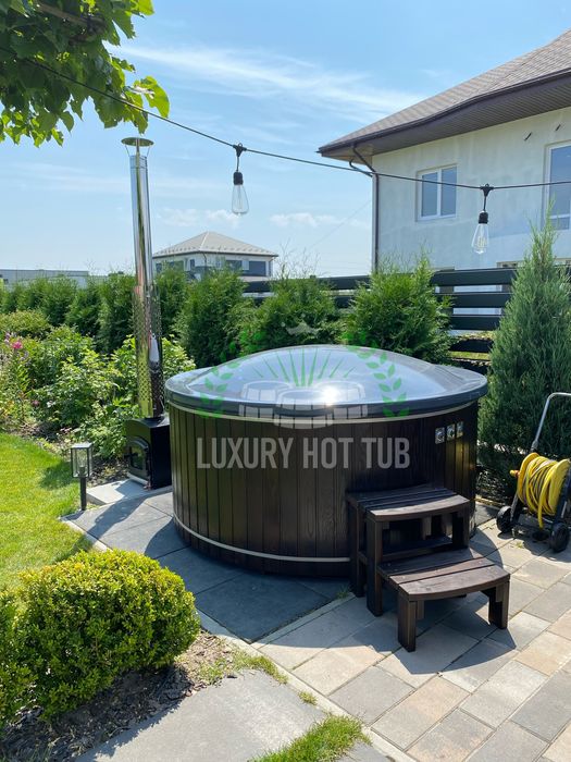 Чан на дровах! Купель з джакузі! Карпатський чан! СПА комплекс! ОФУРО!