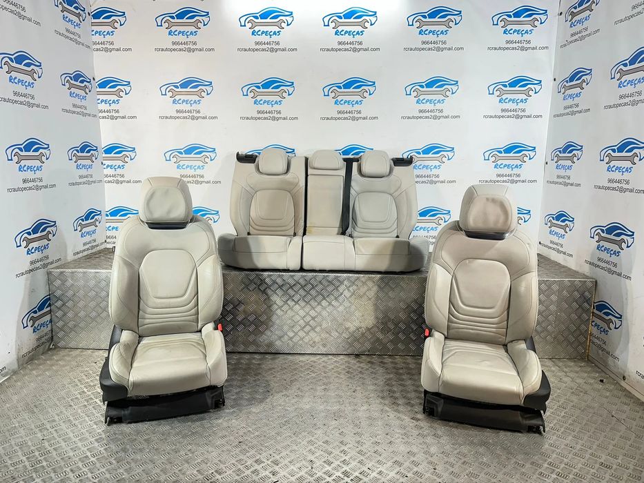 Conjunto Bancos Pele Frente Frontais Tras Traseiros Originais Citroen