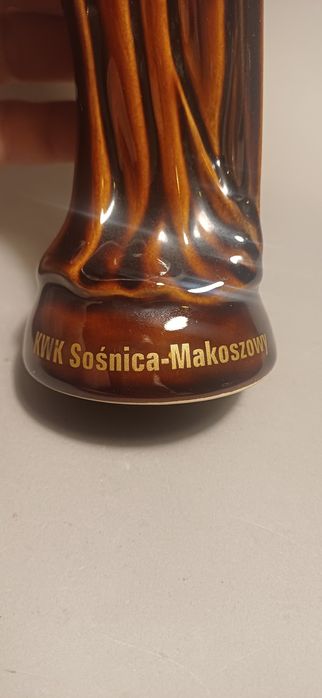Św Barbara figurka ceramiczna kwk sośnica makoszowy