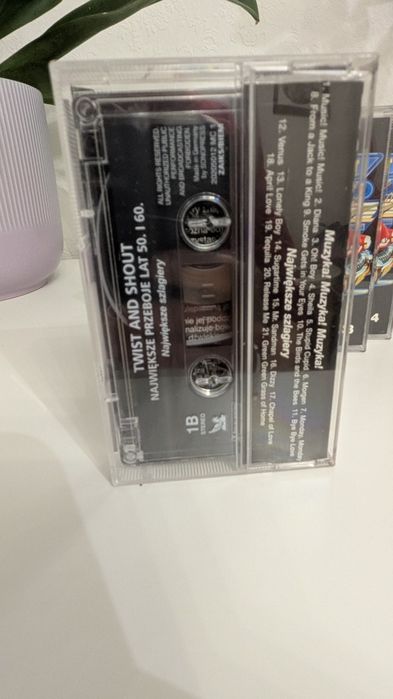 Kasety magnetofonowe Twist And About Komplet 5 sztuk.