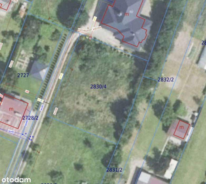 Działka budowlana Sanok – 10 arów, pełne uzbrojenie, idealny kształt - Widok 2