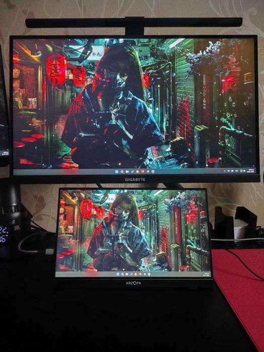 Портативный монитор Arzopa Z1FC 16.1' FHD, 144 Гц новый