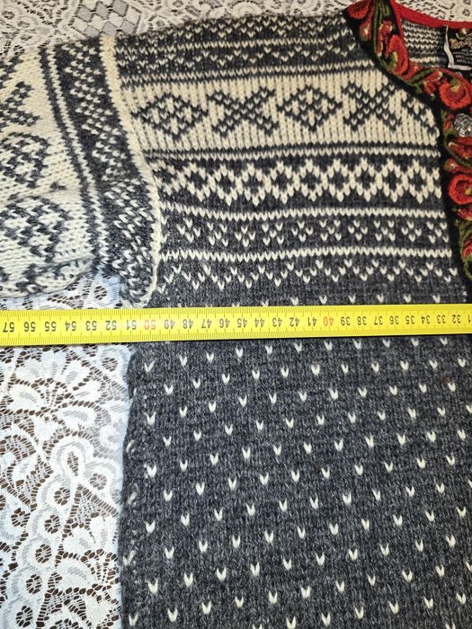 Gruby sweter Vintage Nesjar-M/L