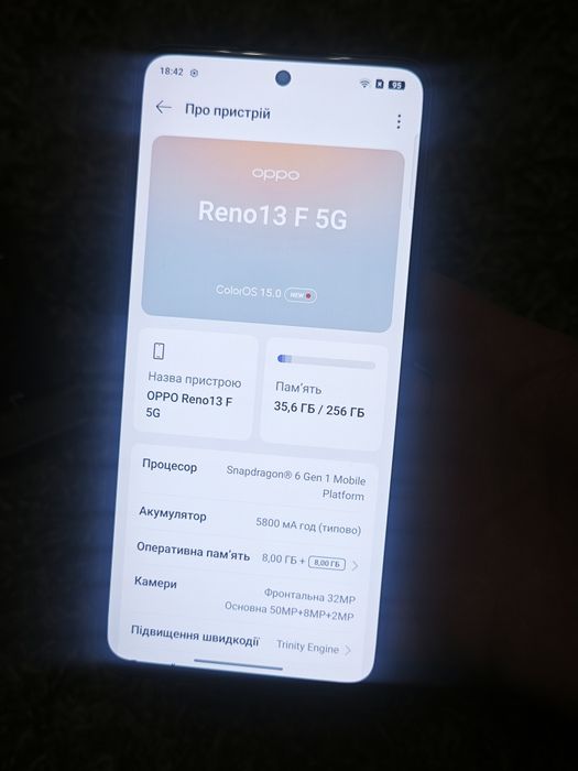 Oppo Reno 13 F 5g 8/256Gb