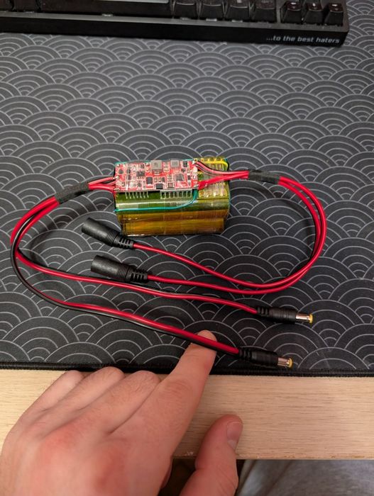 Набір ДБЖ для роутера 12V 30W 2.5A