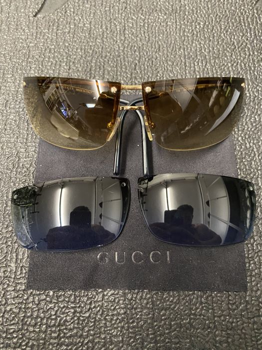 Óculos Vintage Gucci GG 2653/S com 2 Lentes + Bolsa