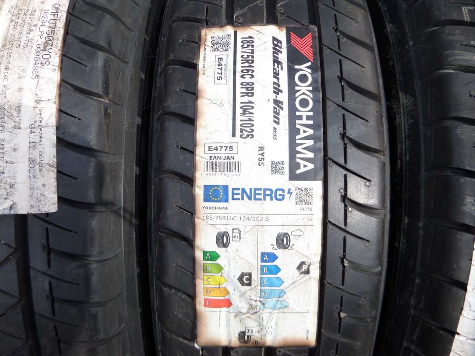 285. Opony lato 185/75/16C