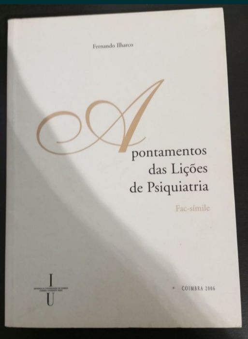 Apontamentos das lições de psiquiatria - Fernando Ilharco