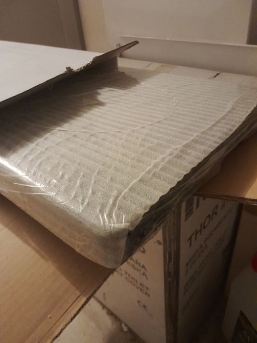 Sedes, czarna miska WC KERRA Thor ceramiczna NOWA