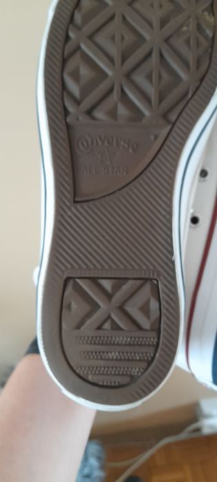 Białe wysokie Converse rozm. 38