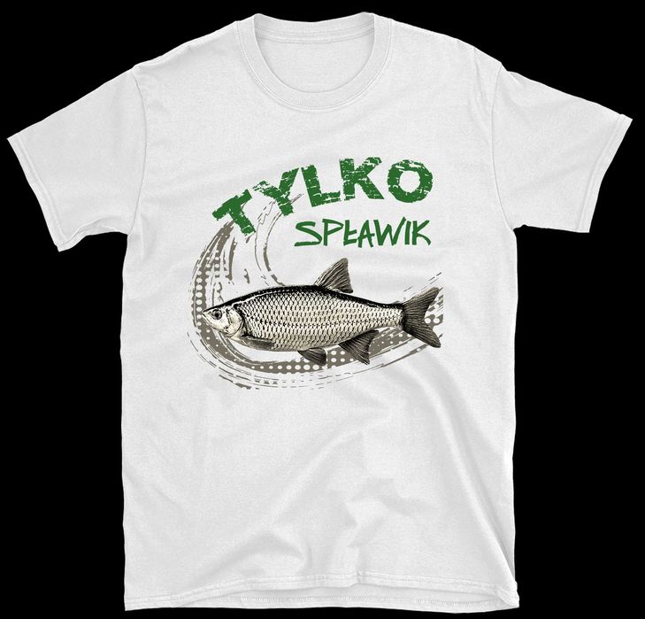 koszulka wędkarska, koszulka na ryby, koszulka wędkarska prezent