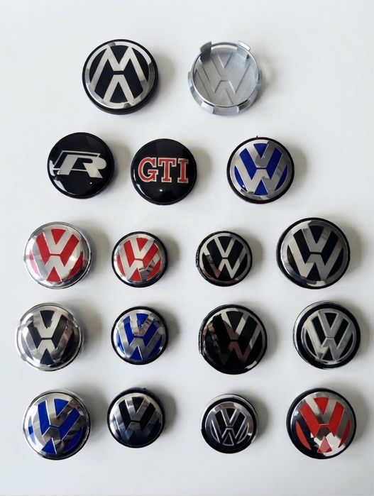 Ковпачки на диски  Volkswagen Фольцваген Вольцваген 56мм 65мм 70мм 75мм