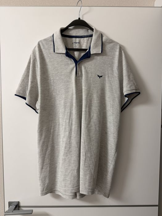 футболка поло мужская кофта белая 2XL waikiki