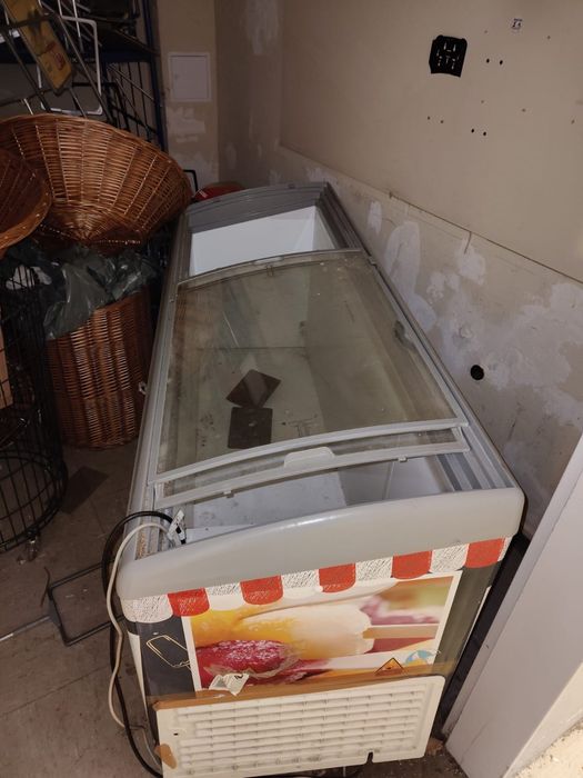 zamrażarka chłodziarka otwierana sklepowa przemysłowa AHT 175x85x85