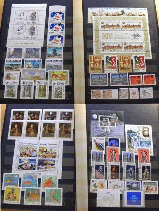 Klaser ze znaczkami, znaczki pocztowe A252