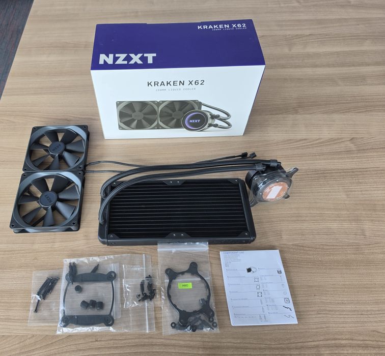 Chłodzenie wodne procesora NZXT Kraken X62 LGA 1151 AM4