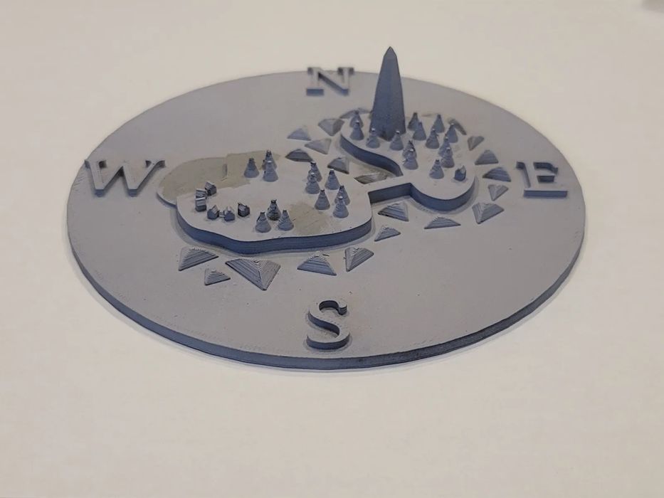Mapa DND Low Poly
