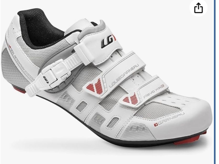 велотуфли Louis Garneau Revo XR3 р.44 eur 27,5 cm. стелька