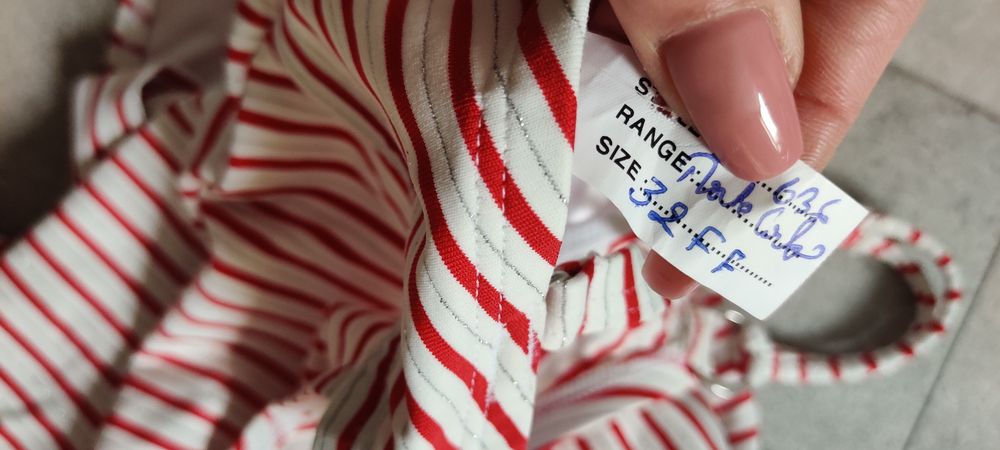 Tankini strój kąpielowy dwuczęściowy dla ciężarnej L 70FF