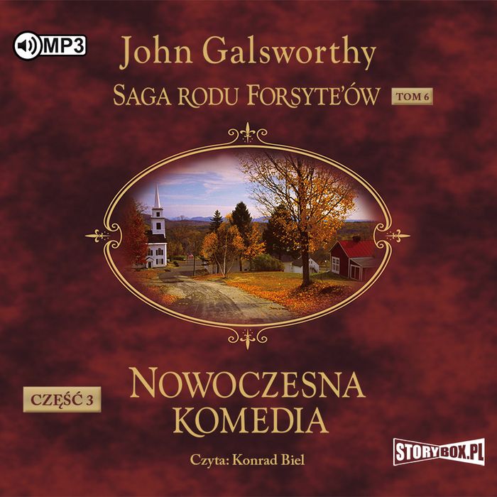 Cd Mp3 Nowoczesna Komedia. Część 3. Mijający Się W Mroku. Łabędzi Śpiew. Saga Rodu Forsyte’ów. Tom 6 Heraclon International Nowa Nieużywana