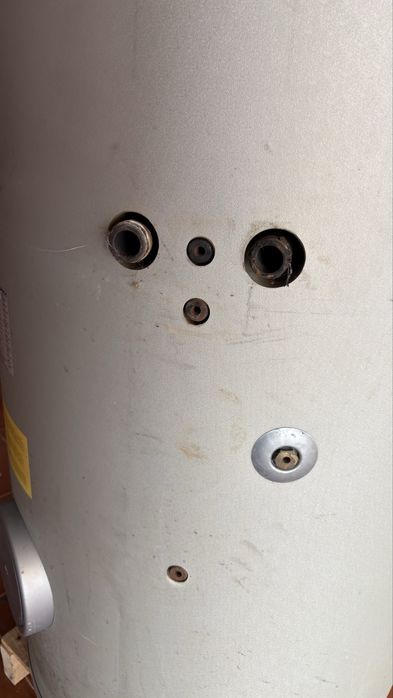 Deposito 500 litros BAXI com duas serpentinas