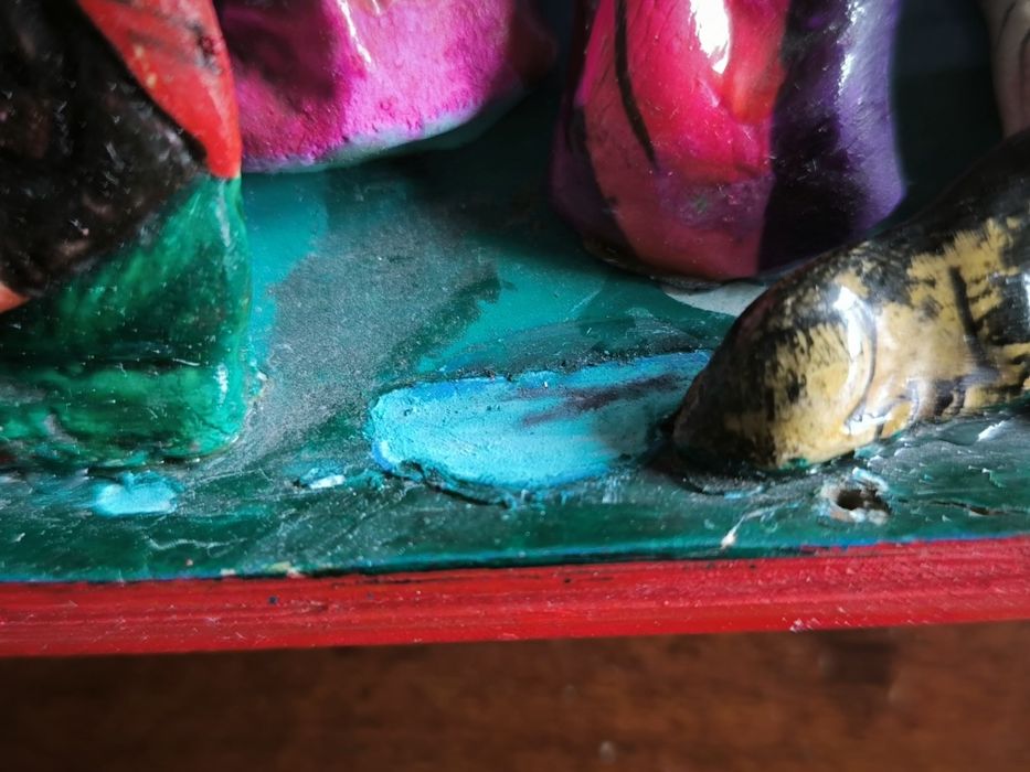 Presépio Peruano 20x9cm (anos 80)