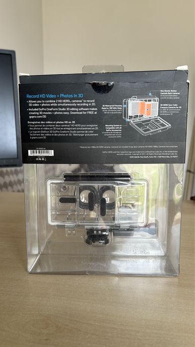 GoPro 3D Hero System - capa protetora (nova)
