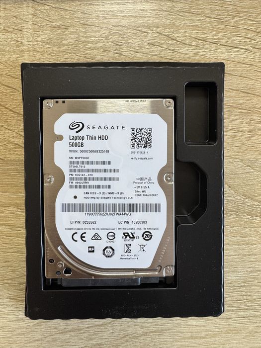 Жорсткий диск 500 Gb 2,5”