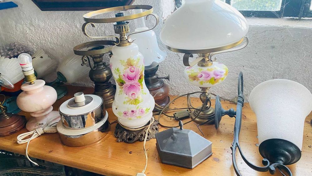 Candeeiros pequenos vintage