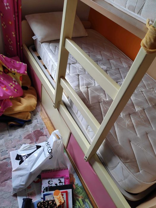 Conjunto decoração quarto juvenil Tapete Mantas Colchas Cortinas