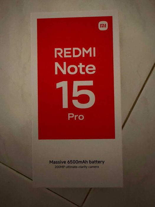 Redmi Note 15 Pro (Novo, sem uso)