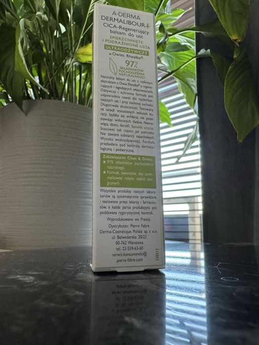A-Derma Dermalibour+ Cica-Baume Lip Balm