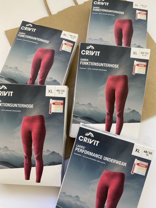 Женский Комлект термобелья для женщины Crivit термоштаны