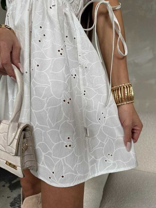 La manuel sukienka dahlia ecru M/L