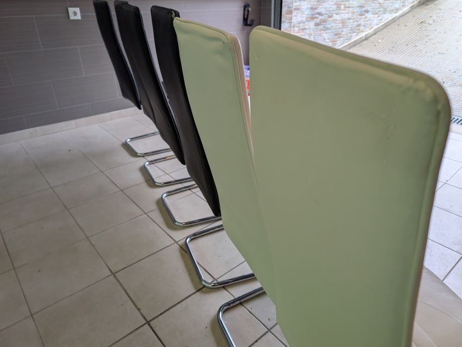 6 cadeiras de mesa de jantar