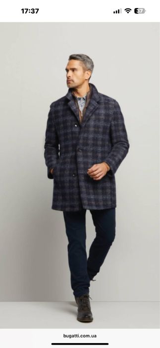 Чоловіче пальто Bugatti Flexcity