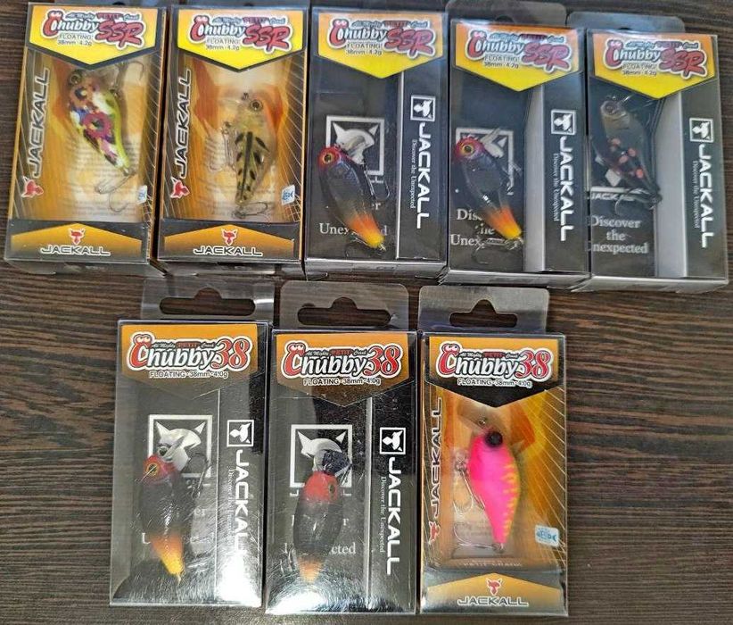 Jackall Chubby Vib, Chubby ,Cherry44, 1 Footer, 10 сс, Dcherry