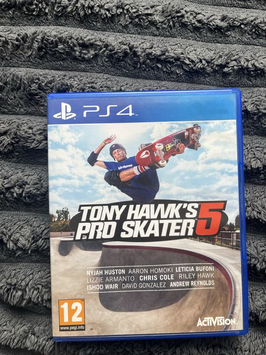Гра на пс4 tony hawk’s pro skater 5