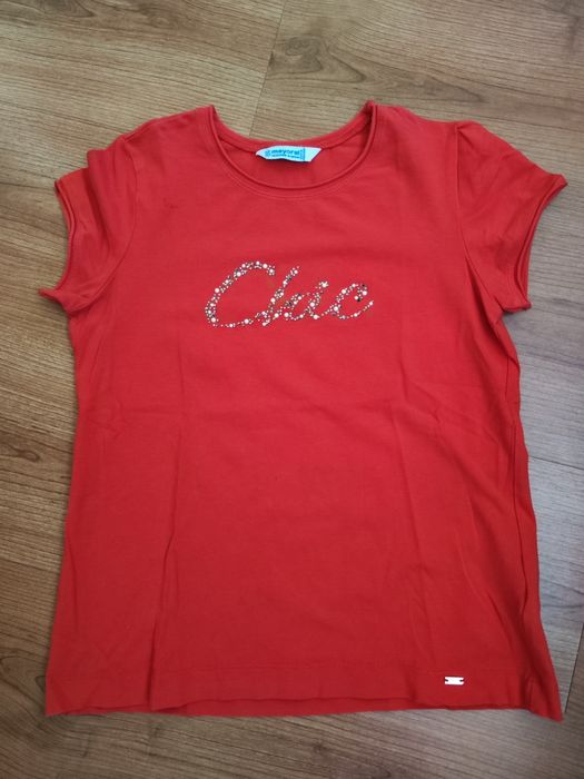 T-shirt vermelha de mna da Mayoral